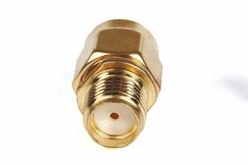 Adaptateur antenne droit SMA male vers RP-SMA Femelle Graupner