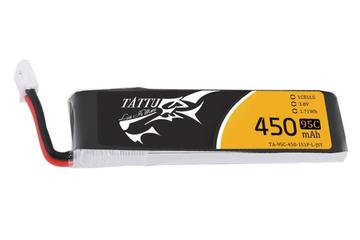 Tattu R-Line 450mAh 3.8V 95C 1S1P HV - JST-PHR