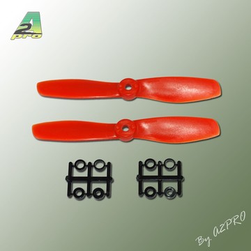 Hélice 5x4,5 1/2 bullnose Orange Gemfan fibre SF (2 pcs)