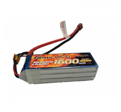 Gens Ace 1600mAh 11.1V 40C 3S1P Lipo Battery Pack