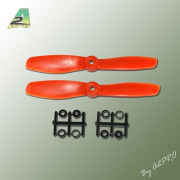 Hélice 5x4,5 Push 1/2 bullnose Orange Gemfan fibre SF (2 pcs)