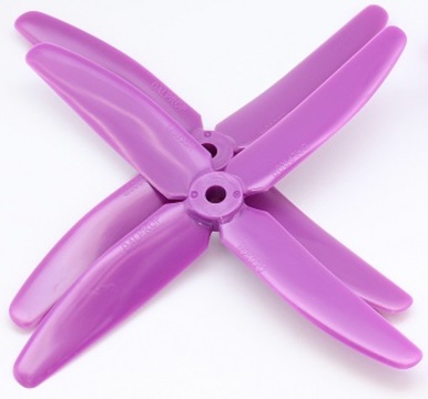 Hélices Q5030 Quadripales Purple (2cw+2ccw) Dalprop