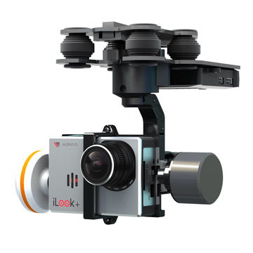Nacelle G-3D Walkera pour Gopro  / iLook Caméra (métal)
