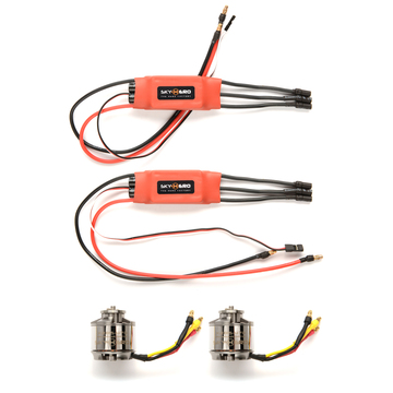 Kit de 2x moteurs 470KV 36 mm motor + 2x Simonk 40A 6S Esc Sky-Hero