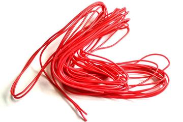 Cable 20AWG Siliconé rouge - 1m