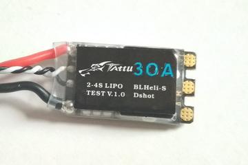 ESC 30A BLHeli-S Tattu Proto (2-4S, w/Dshot, No BEC) (X1)