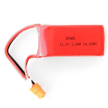 Lipo 3S 1300 mAh pour TB250 Racer