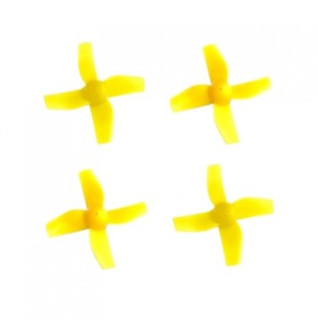 jeu de 4 hélices jaune pour le Blade Inductrix FPV