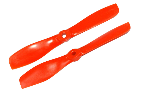 Hélices 1/2 Bullnose fiber SF 5,5x5 push propeller Orange Gemfan  (x2)