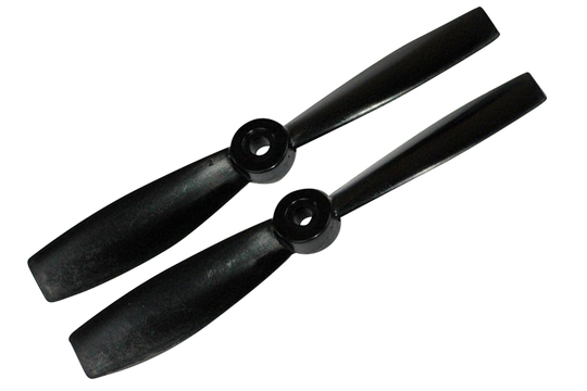 Hélice Gemfan fibre SF 5x4,5 push bullnose noir (2 pcs)