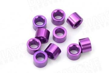 Entretoise Aluminium M3 X 5 Violet Diatone (x10)