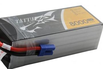 Tattu 8000MAH 22.2V 25C 6S1P Lipo Battery Pack