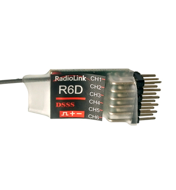 Recepteur R6D 6 voies (10 en ppm) Radiolink
