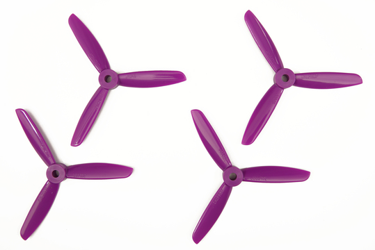 Hélices TJ4045 Tripales Violet (2cw+2ccw) Dalprop