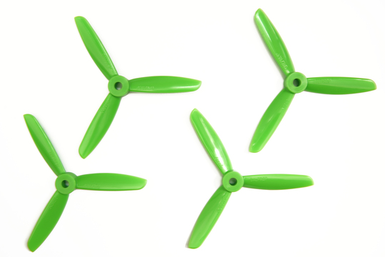 Hélices TJ4045 Tripales Vert (2cw+2ccw) Dalprop