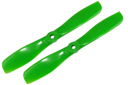 Hélice 5,5x5  1/2 Bullnose fibre SF  push Vert Gemfan (x2)