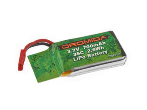 Batterie Lipo 1S 3.V 700 mAh 35C pour ominus FPV Dromida