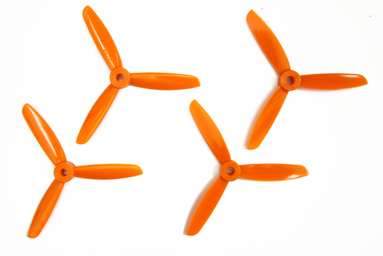 Hélices TJ4045 Tripales Orange (2cw+2ccw) Dalprop