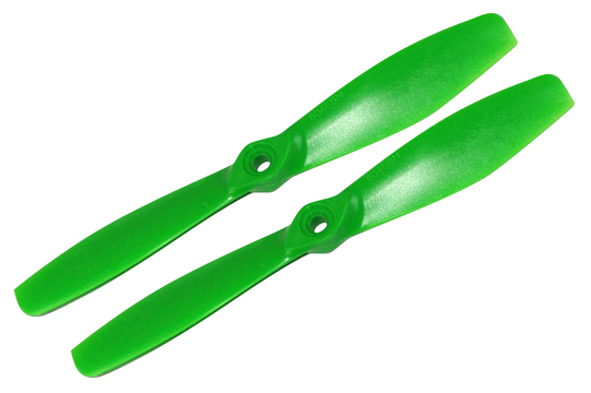 Hélice Gemfan fibre SF 6x4,5 1/2 bullnose vert (2 pcs)