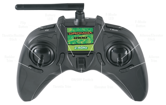 Radio 2.4 Ghz pour Ominus Dromida