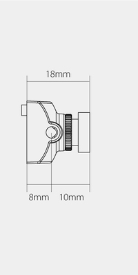 Runcam Racer 2 Orange 2.1mm