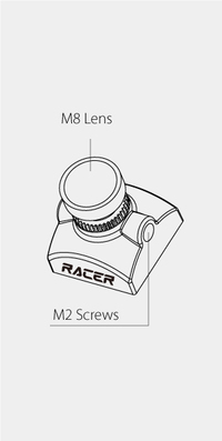 Runcam Racer 2 Orange 2.1mm