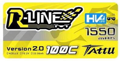 R-Line 1550mAh HV 100C 4S V2 Tattu