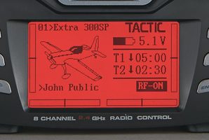 Radio 8 voies TTX850 avec recepteur Tactic