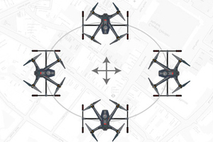 SCOUT X4 - DEVO F12E - ILOOK+ GROUND STATION  Mode 1 WALKERA