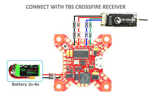 Controleur de vol Fortini F4 OSD V3 - FuriousFPV