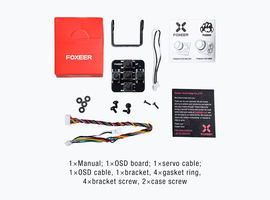 Foxeer Predator Micro OSD 4ms 1.8 Noire