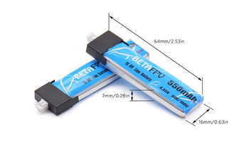 Lipo 1S 550mAh BETAFPV HV PH 2.0 (x1)