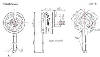 Tattu Motors 2305 2450Kv - pack de 4