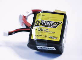 R-Line 1300mAh Cube Square 14.8V 95C 4S Tattu