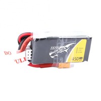 Lipo 450mAh 11.1V 75C 2S XT30 - tattu