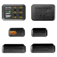 Distributeur de puissance fiche banane (max 10A + USB5V 2,1A)