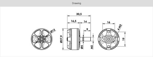 Moteur F40 Pro 2600KV T-Motor