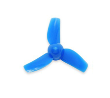 4 Hélices tripales Bleu 31mm pour Micro drones 65mm