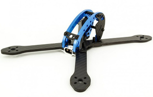 Kit chassis Obsession Stretched V2 Blue  - Dquad