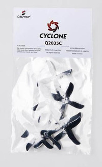 Hélices DalProp - Cyclone 2035 - 4CW + 4CCW - Black