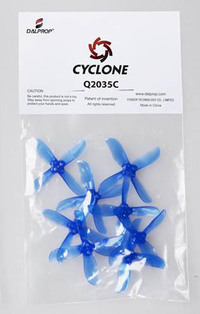 Hélices DalProp - Cyclone 2035 - 4CW + 4CCW - Crystal Blue