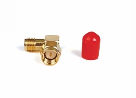 Adaptateur 90° RP-SMA Male vers SMA Femelle Graupner