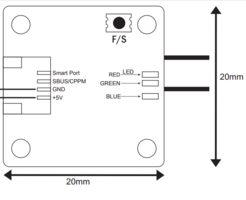 Recepteur XSR-M (EU LBT) FrSKY