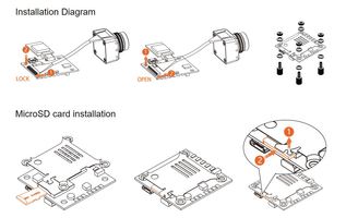 Runcam Split 2 - avec module Wifi - Orange