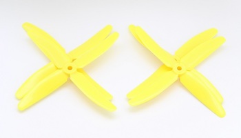 Hélices Q5030 Quadripales Yellow (2cw+2ccw) Dalprop