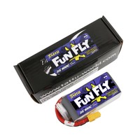 Lipo Tattu Funfly 1550mAh 11.1V 100C 3S1P XT60