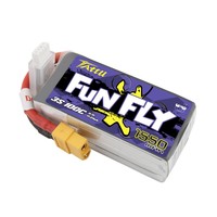 Lipo Tattu Funfly 1550mAh 11.1V 100C 3S1P XT60