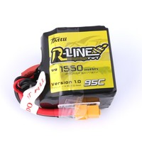 R-Line 1550mAh Cube Square 14.8V 95C 4S1P Tattu