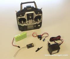 Radio T6J Futaba Mode 1 + Accu + Chargeur + R2006