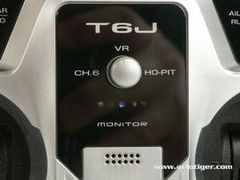 Radio T6J Futaba Mode 1 + Accu + Chargeur + R2006
